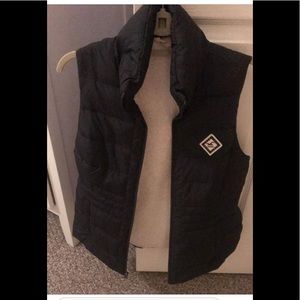 Black Hollister vest